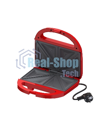 Вафельница Maxvi SM752P красный