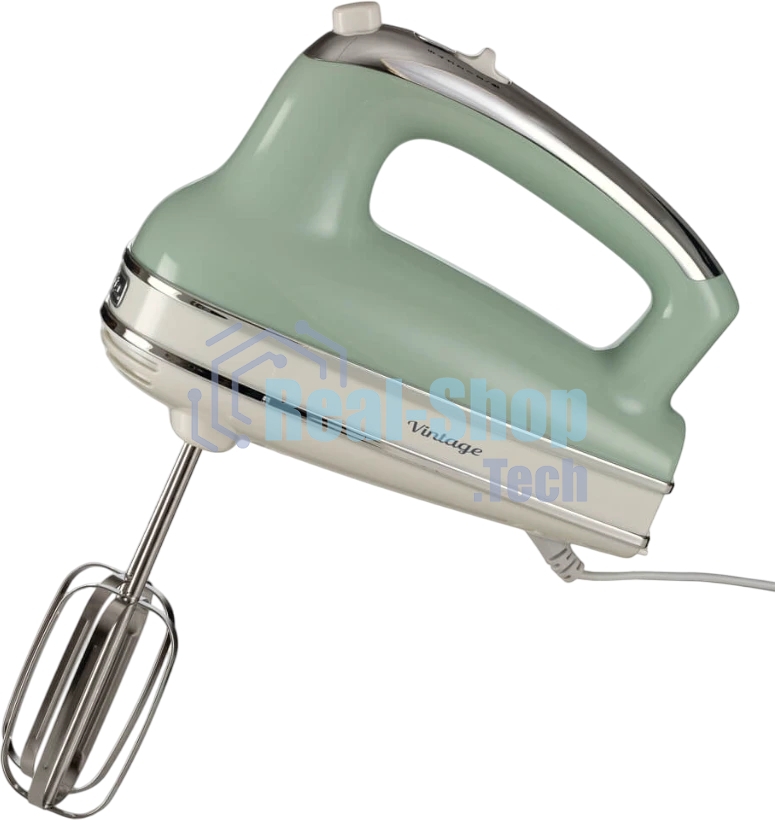 Миксер Ariete 00C154804AR0 Vintage зеленый, ручной, 450 Вт, 5 скоростей