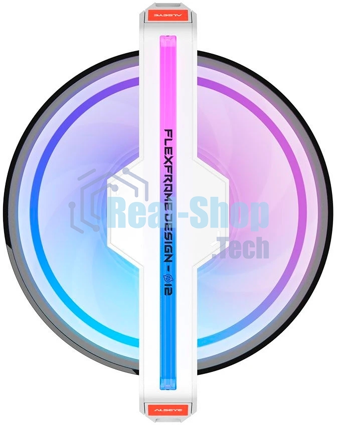 Вентилятор для корпуса ALSEYE Φ12(DM12)-W (Clear Frame)