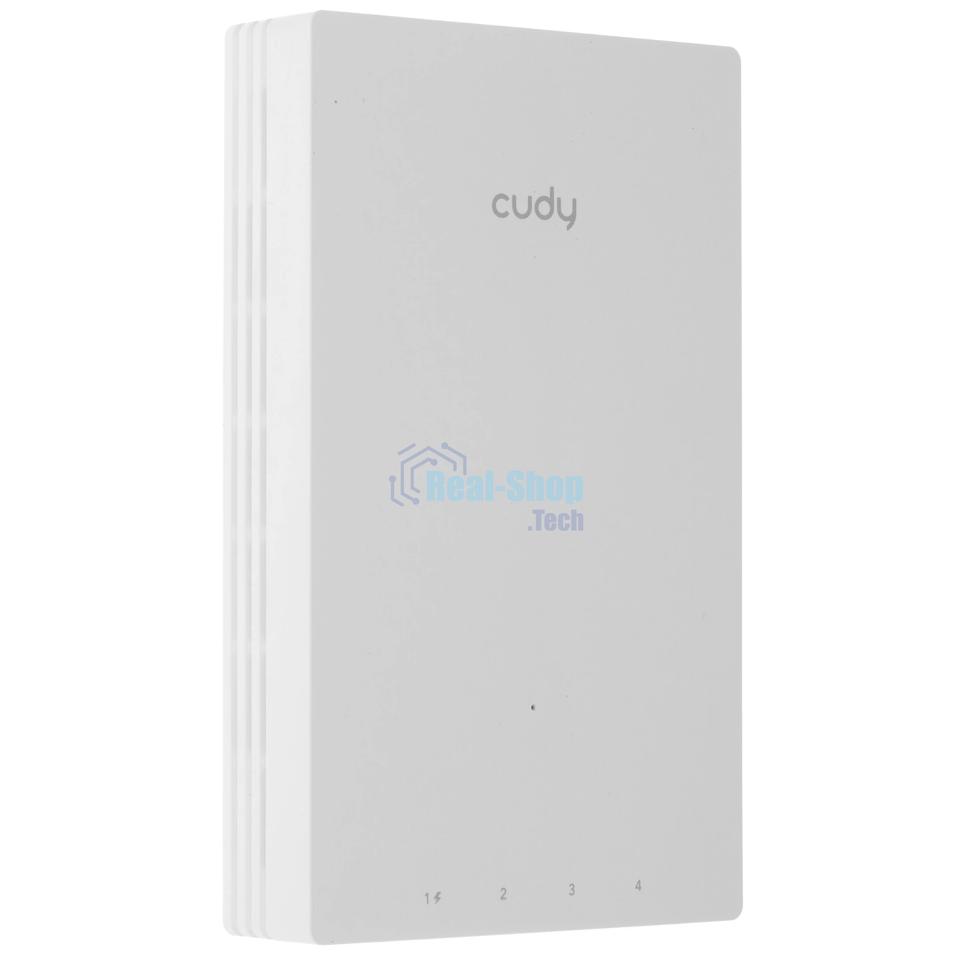 Точка доступа Wi-Fi Cudy AX3000 Gigabit Wall-Plate Wi-Fi 6 Access Point AX3000 Dual Band Wi-Fi 6 Wall Plate Access Point, Chipset MT7981+MT7531AE+MT7976CN, 802.11ax/ac/a/b/g/n, 2402Mbps at 5GHz + 574Mbps at 2.4GHz, 1 x Gigabit PoE-IN Port, 802.3af/at, 4 x Gigabit RJ45 ports, LAN1 support PoE Out, Cudy Mesh Support