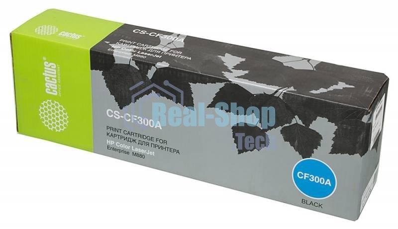 Картридж лазерный Cactus CS-CF300A черный (29500 стр.) для HP Color LaserJet Enterprise M880