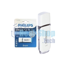 Флешка USB 32Gb PHILIPS SNOW2.0 32Gb, USB 2.0