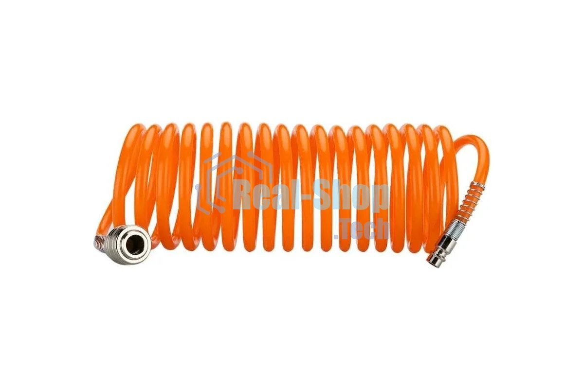 Набор пневмоинструмента Matrix, 5 предметов, быстросъемное соед., краскорасп. с нижним бачком