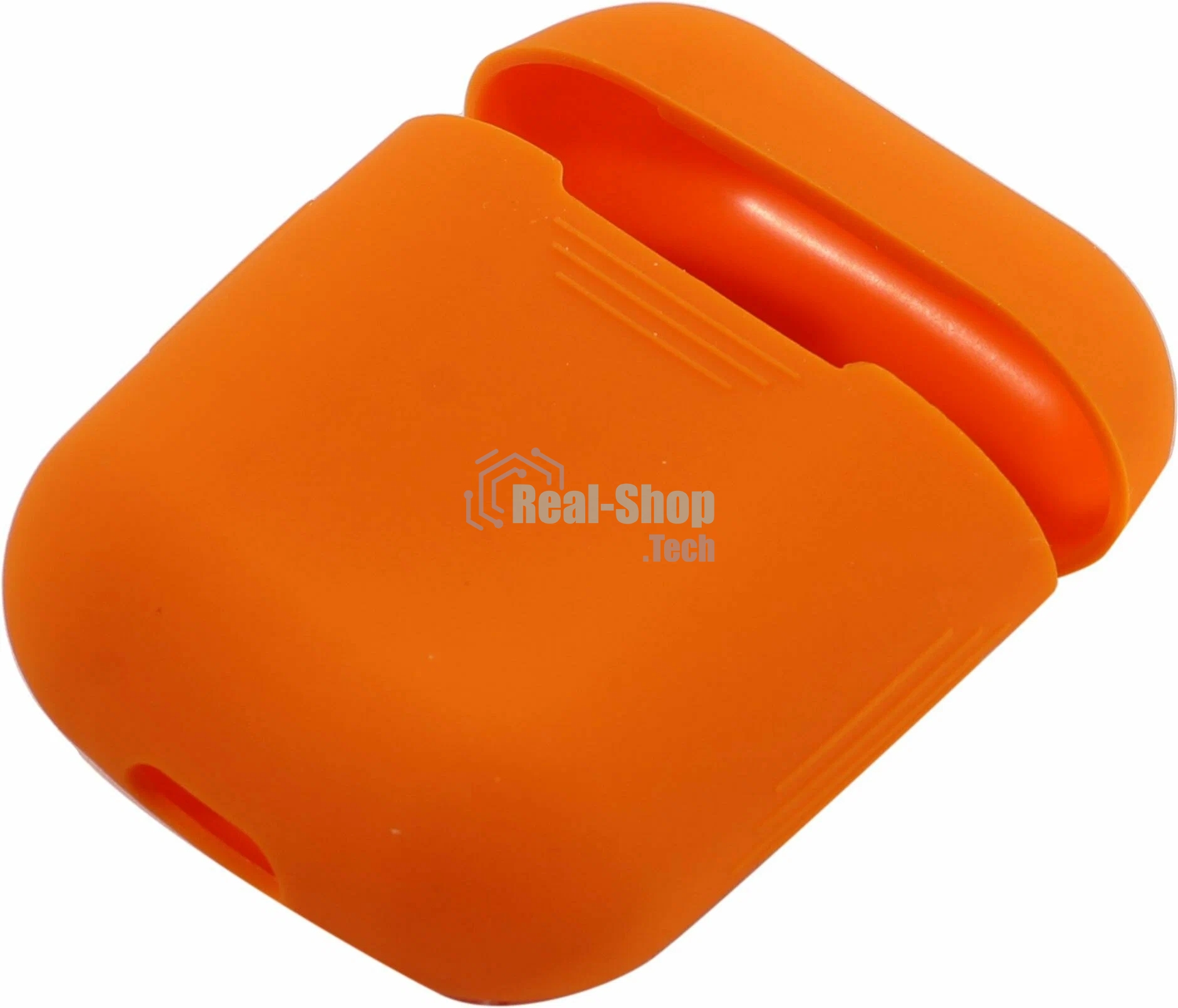 Силиконовый кейс для TWS наушников AirPods, оранжевый (SBECASE-001S-OR)