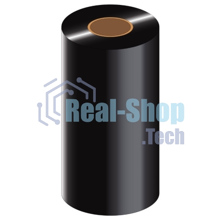 Красящая лента Ribbon 110mmx300m Wax/Resin OUT Black 1