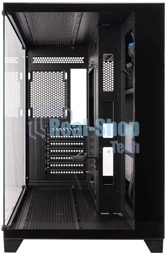 Компьютерный корпус 1STPLAYER MEGAVIEW MV8-TP черный ATX MV8-TP-BK