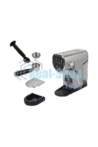 Кофеварка рожковая LEONORD LE-1752 (108135) черный/стальной, исп. кофе - молотый, 0,8 л, 1360 Вт, 20 бар