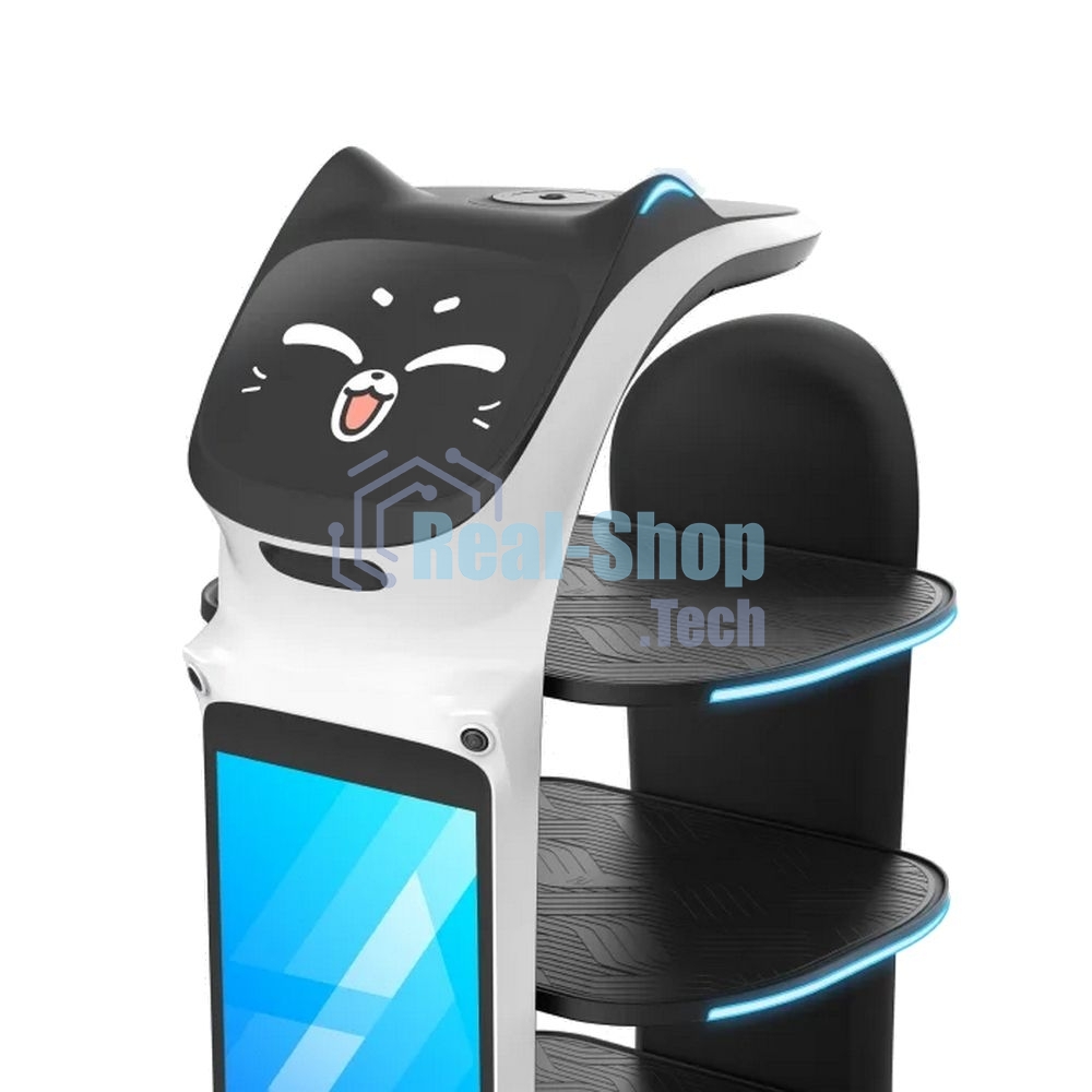 Сервисный робот-доставщик PuduRobotics модели BellaBot Pro белый