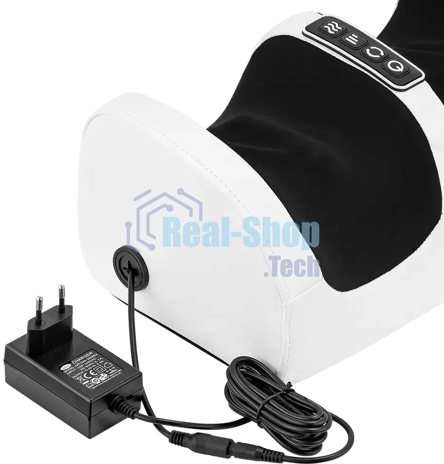 Массажер для ног Kitfort КТ-2994 24 Вт белый/черный