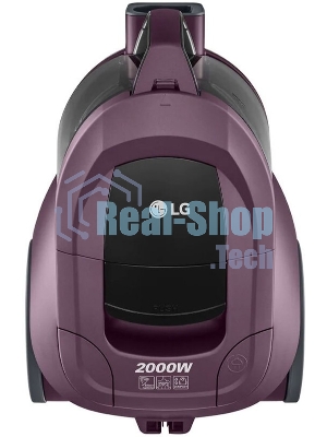 Пылесос LG VC5420NHTCW фиолетовый/черный, 380/2000 Вт, уборка сухая, пылесборник контейнер 1.3 л