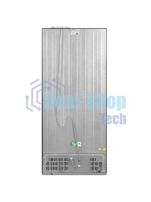 Холодильник Maunfeld MFF192NFSB01 Inverter черная сталь трехкамерный 334/184л морозилка снизу, No Frost, Side by Side