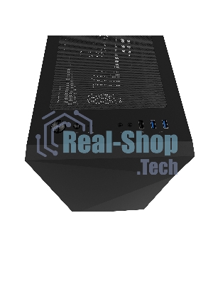 Компьютерный корпус ZALMAN Z1 ICEBERG, MicroATX, черный, WINDOW, 2xCOMBO (3.5