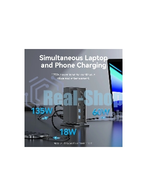 Мультифункциональная док-станция Vention USB Type C 14 в 1 с поддержкой Thunderbolt 4