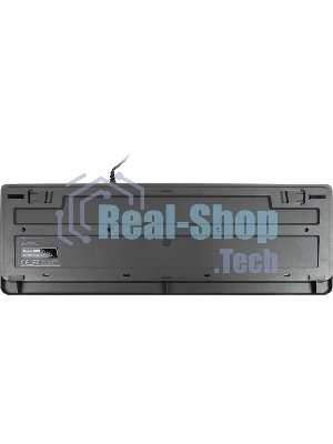 Клавиатура проводная A4Tech Fstyler FK10, USB, черный/серый