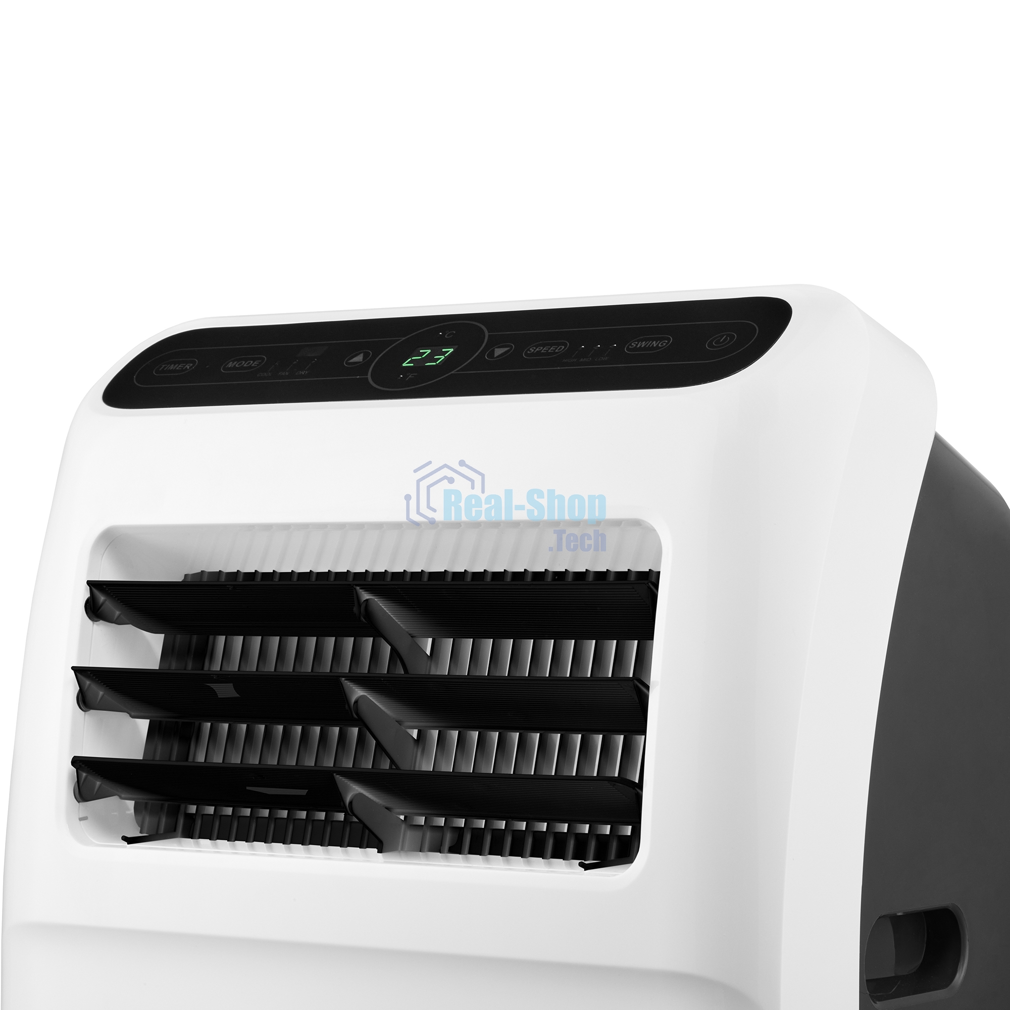 Кондиционер мобильный Ballu Aura BPAC-12 CP/N1_24Y 12000 BTU, 30 м², 52 дБ, охлаждение, осушение, белый