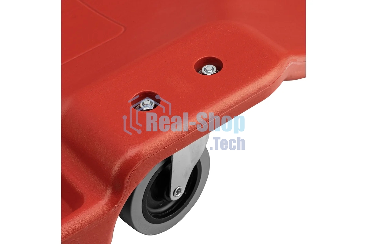 Лежак ремонтный Matrix на 6-ти колесах, 1000 х 475 х 128 мм, пластиковый