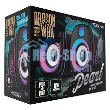 Активная акустическая система 2.0 Qumo PEARL AS010 черный