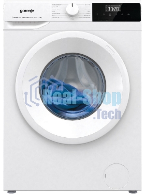 Стиральная машина Gorenje W2NHPI72SCSIRV белый загрузка фронтальная 7 кг, 1200 об/мин., класс: А