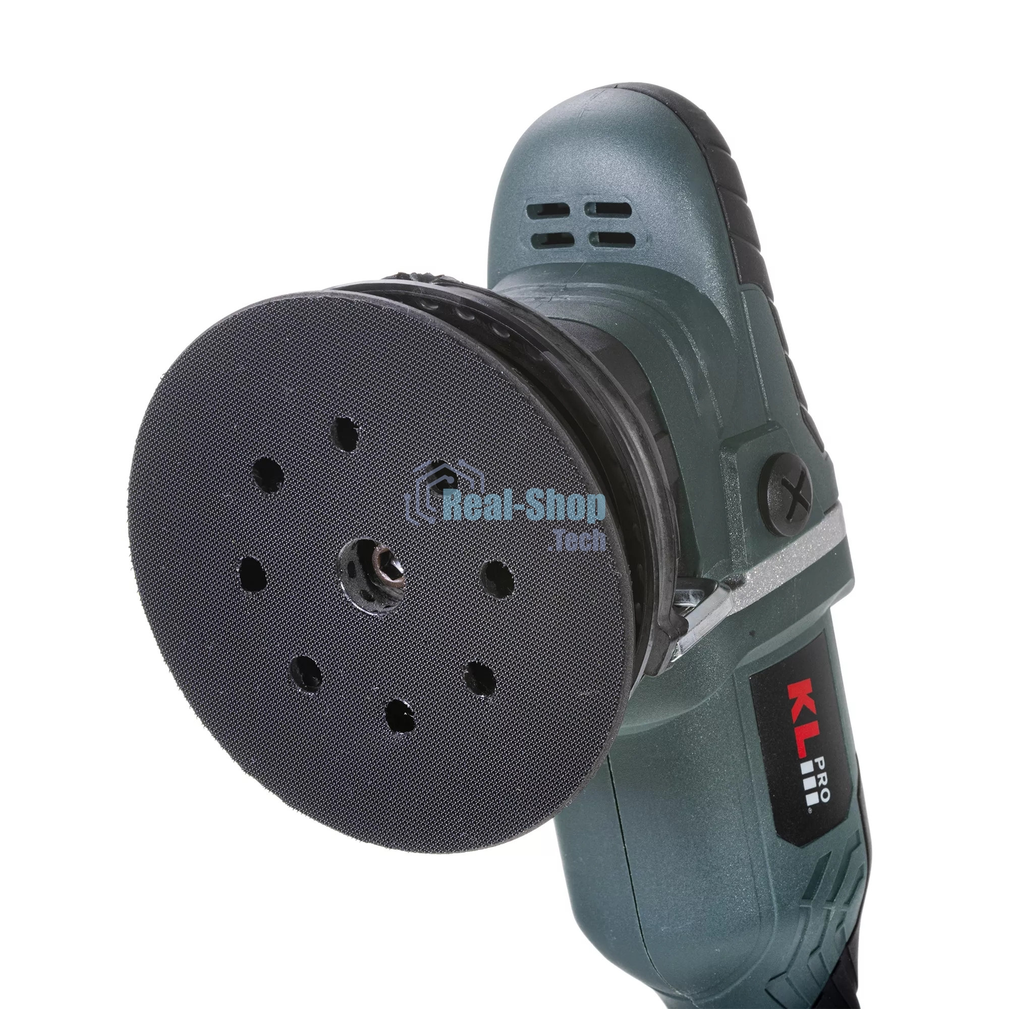 Профессиональная полировальная машина бесщеточная KLPRO KLPS18B-50 125мм (18В, Li-ion-2шт, 5.0А·ч, З/У - 4А, сумка)