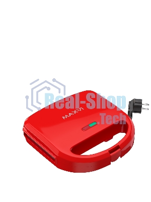 Вафельница Maxvi SM752P красный