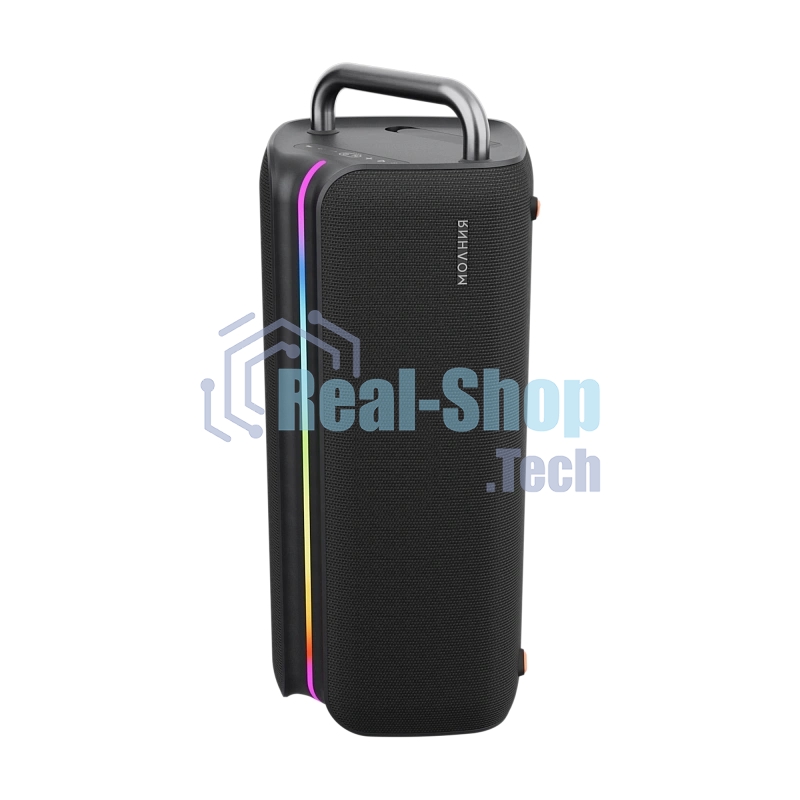 Колонка портативная Ural Молния Бит черный 420W 1.1 BT/3.5Jack/USB-C 10м 8000mAh (без.бат)