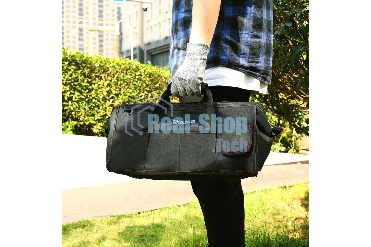 Сумка для инструмента Deko Extra Large черный упак:1шт (085-1084)