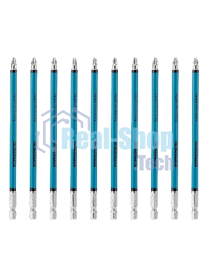 Бита Gross PH2х150мм, сталь S2, кругл., 10шт.