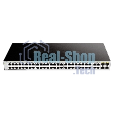 Коммутатор D-Link DGS-1052/A3A, 48×1 Гбит/с + 4×1 Гбит/с Combo, неуправляемый