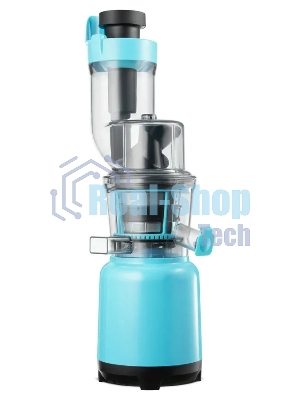 Соковыжималка шнековая Hyundai HY-JS6534 300Вт рез.сок.:600мл. светло-синий