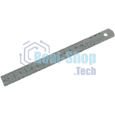 Линейка измерительная, 150 мм, металлическая Россия