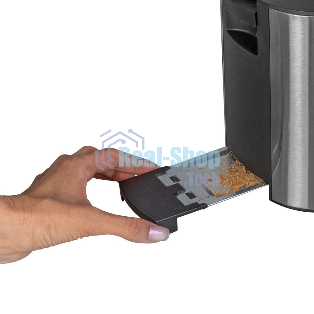 Тостер электрический ENDEVER Skyline ST-127, мощность 800 Вт, стальной/черный, 6 реж. поджаривания, 2 отсека для тостов, 4 шт/уп