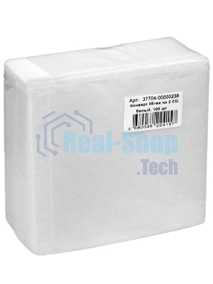 Конверт Mirex на 2CD белый (100 шт.)
