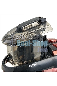 Пылесос DELTA LUX DE-3501 СУПЕР-ЦИКЛОН, черный с терракот