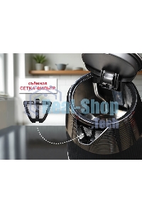 Чайник электрический OURSSON KE1736W/BL