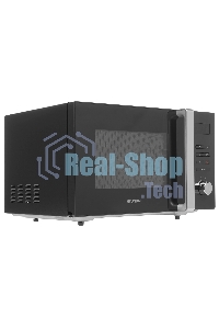 Микроволновая печь Hyundai HYM-M2062 черный, 23 л, 800 Вт, переключатели - поворотный механизм/кнопки