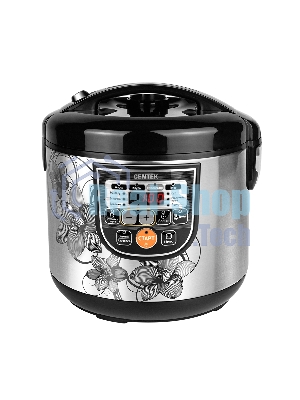 Мультиварка Centek CT-1498 Ceramic черный, сталь 700 Вт, 5.0л, КЕРАМИЧЕСКОЕ ПОКРЫТИЕ ЧАШИ, 10 пр-м.
