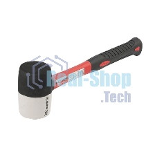 Киянка Matrix 11170 резиновая, 225 г, чернобелая резина, фибергласовая рукоятка