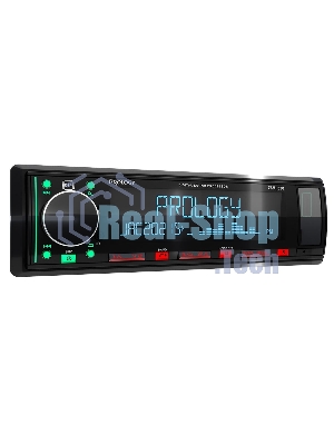 Автомагнитола Prology CMD-330, 1 DIN, Bluetooth, USB Type-A, AUX, пульт ДУ