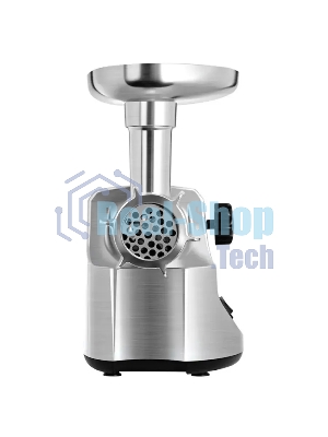 Мясорубка электрическая ARESA AR-2105 серебристый, 3000 Вт, 3.0 кг/мин, реверс, защита от перегрузки, насадки - 2