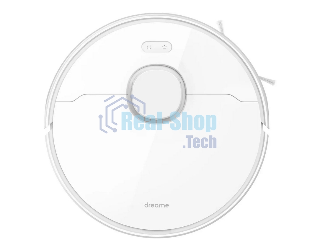 Робот-пылесос Dreame RLS3D Vacuum and Mop D10 Plus белый, 46 Вт, 5200 мА·ч Li-Ion, уборка сухая/влажная, пылесборник контейнер 0.4 л