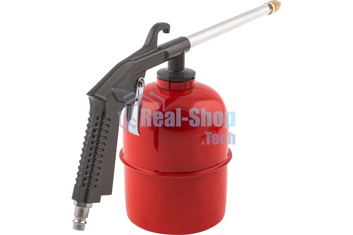 Набор пневмоинструмента Matrix, 5 предметов, быстросъемное соед., краскорасп. с нижним бачком