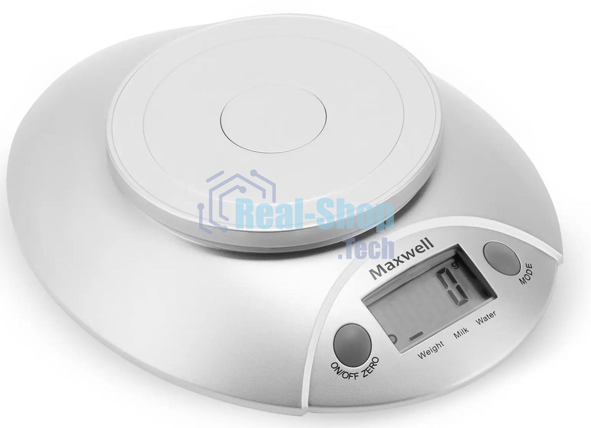 Весы кухонные Maxwell MW-1451-SR, серебристый