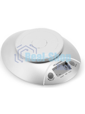 Весы кухонные Maxwell MW-1451-SR, серебристый
