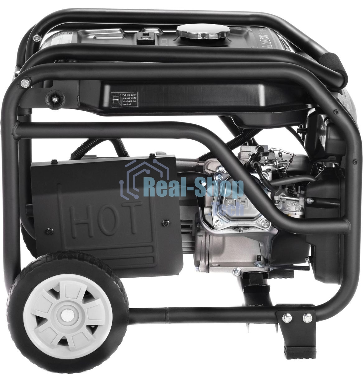 Электрогенератор бензиновый Hyundai HHY 3050FE, 3.2 кВт, 69 дБ, 51.5 кг