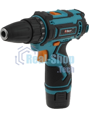 Дрель-шуруповерт Bort BAB-12x2Li-FD, 12 В, 1,5 Ач, 36 Нм, щеточный