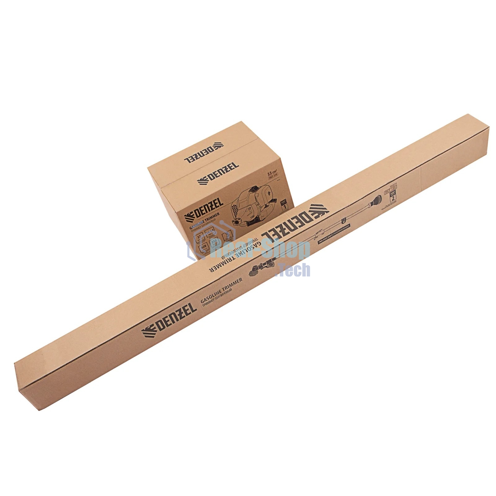 Триммер бензиновый Denzel DGT 330, 33см3, 1,8 л.с. 96234