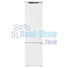 Встраиваемый холодильник Maunfeld MBF193SLFWGR Inverter белый двухкамерный 229/76 л морозилка снизу