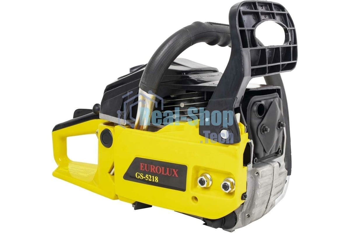 Бензопила Eurolux GS-5218 желтый/черный