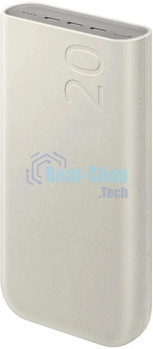 Портативный аккумулятор Samsung EB-P4520 20000mAh PD3.0 45W 4A 3xUSB-C бежевый (EB-P4520XUEGRU)