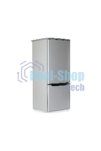 Холодильник Бирюса M551 металлик двухкамерный 180/60л морозилка снизу, автоматическое оттаивание